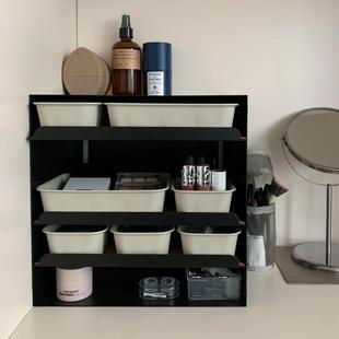 信盘平替桌面化妆品收纳盒文件置物架克维索