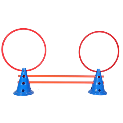 标志桶钻圈投掷栏障碍物