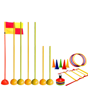 中考足球篮球标志杆训练杆蛇形跑绕杆桩注水角旗停车倒车桩障碍物