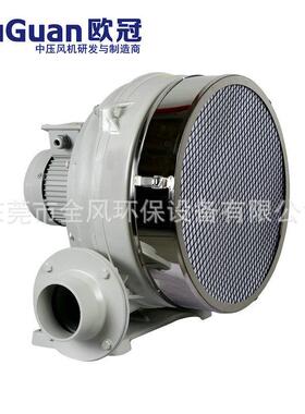 欧冠中压HTB100-1020.75KW透浦多段式鼓风机
