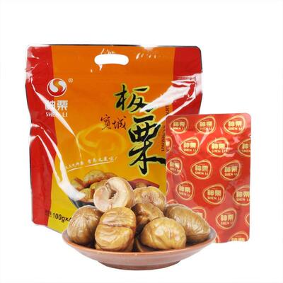 承德特产神栗宽城板栗燕山京东熟板栗仁栗子大礼包坚果开 袋即食