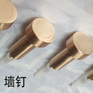 衣柜鞋 墙钉挂钩装 打孔单钩墙面挂钉 饰g小型 柜墙上衣帽 金色日式