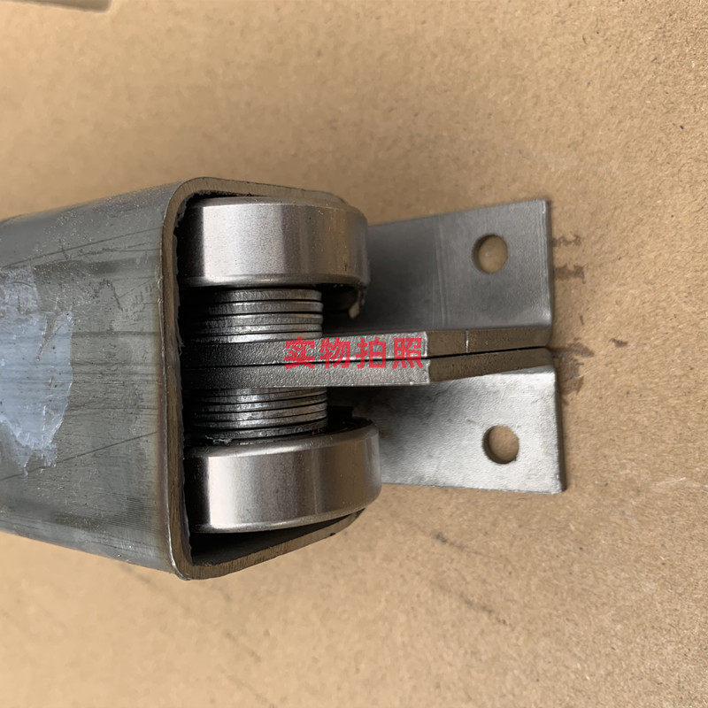 304材质 平h移门滑轮 楼顶口天窗移门滑轮轨道推拉门吊轮吊轨