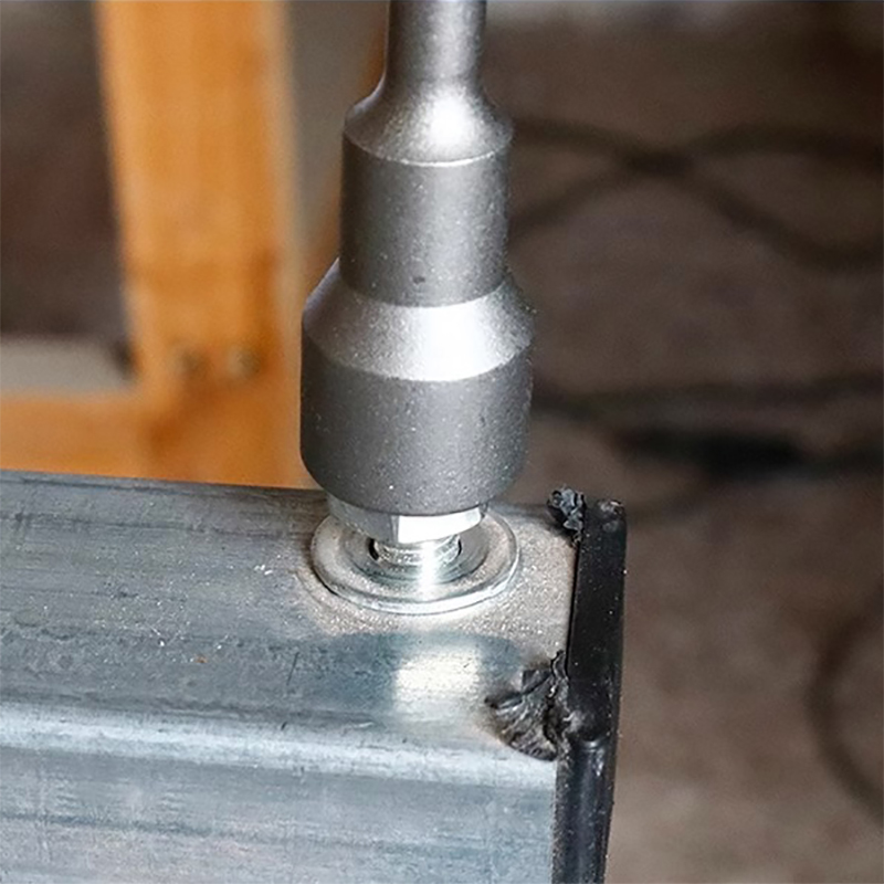 强磁套筒英制1h/4电钻气动起子3/8六角带磁1/2工业级螺丝刀扳手套