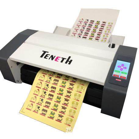 全自动智能巡边多张连续进纸标签模切机不干胶刻字机包邮