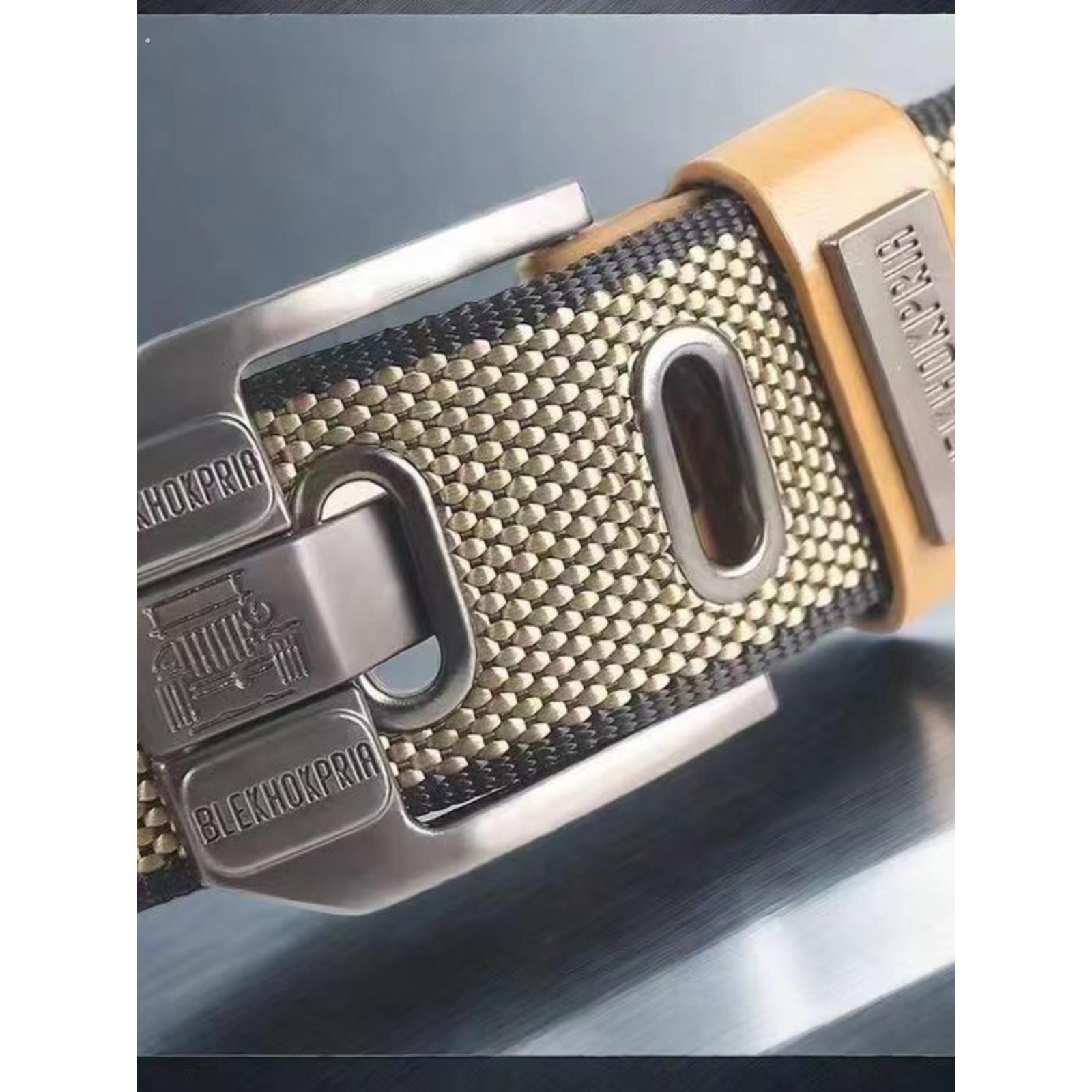 布皮带男士潮休闲帆布牛仔裤腰带2025新款工装年轻人加长户外裤带