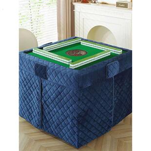 新款麻将机烤火桌子罩套围罩取暖桌布加绒加厚全自动麻将桌烤火罩