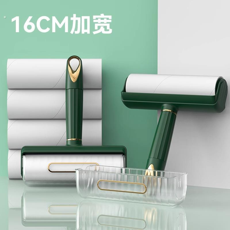 可撕式粘毛器滚筒家用衣服滚毛除毛神器吸头发黏去沾毛滚刷纸卷毛