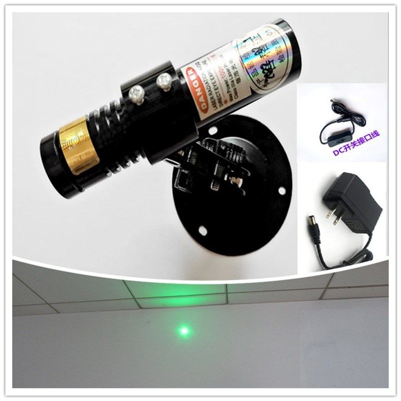520nm绿光圆点状定位器 红外线红光点状激光灯 镭射定位灯5-300mW