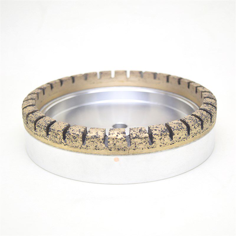 玻璃石材全齿磨轮 双边直边机粗钢化玻璃磨轮高力威俐锋金玻磨边