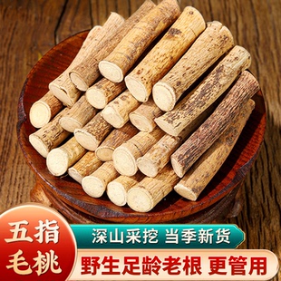 正宗野生五指毛桃根中药材无硫土茯苓广东煲汤材料五爪龙中段新货