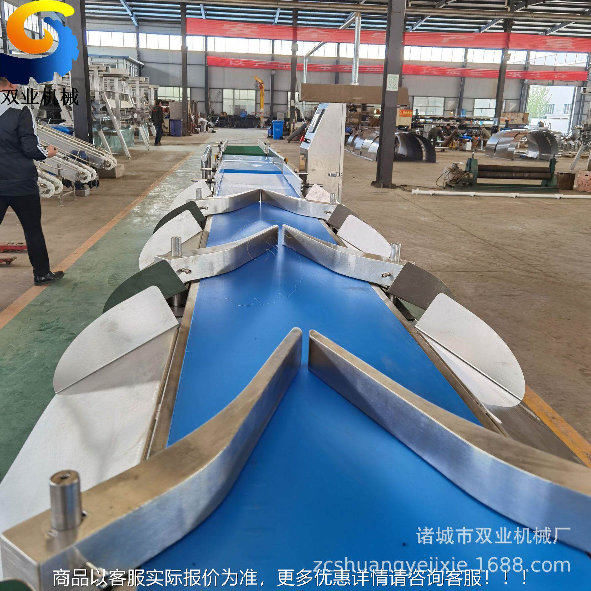臂式全自动称重分级 新款家不锈钢摆禽屠宰流称水线设WLA备 机械