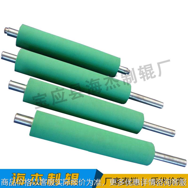 聚氨酯胶辊 铁芯聚氨酯轮 聚氨酯包胶托辊胶辊 滚轴棍轴
