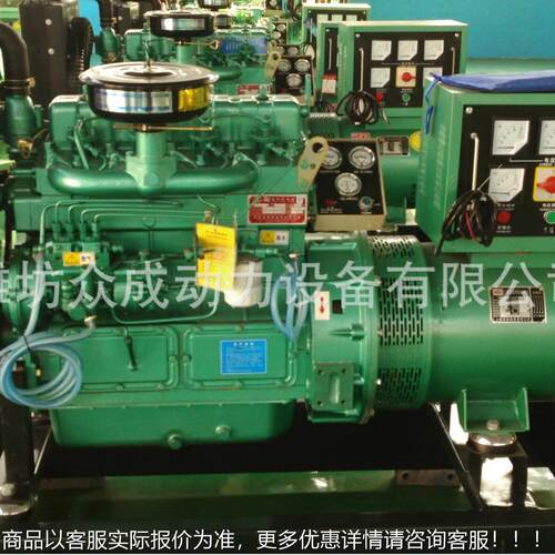坊柴发油发电机组XJN30k电w潍小型柴油 机厂家源头