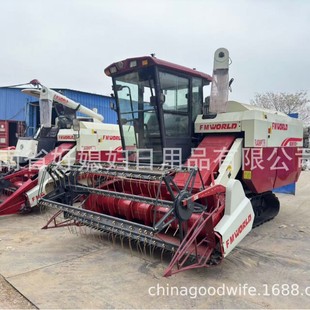 出售新旧FMWORLD4LZ-6.0旗舰增强版高底盘小麦水稻大豆油菜收割机
