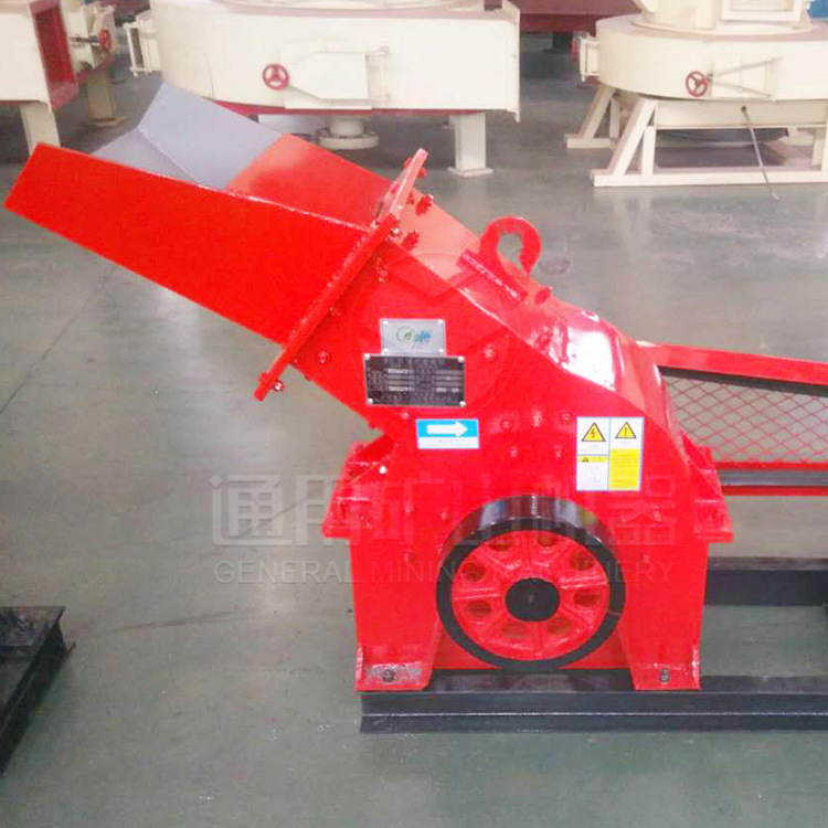 供应石料破石机 河南破碎机厂家 PC-400×300锤式破碎机矿砂