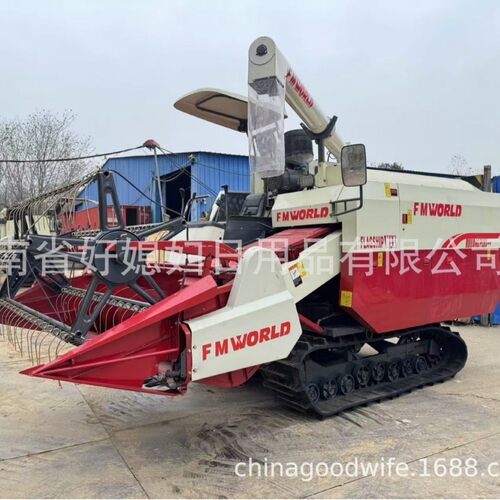second hand FMWORLD RUILONG PLUS++ rice combined harvester