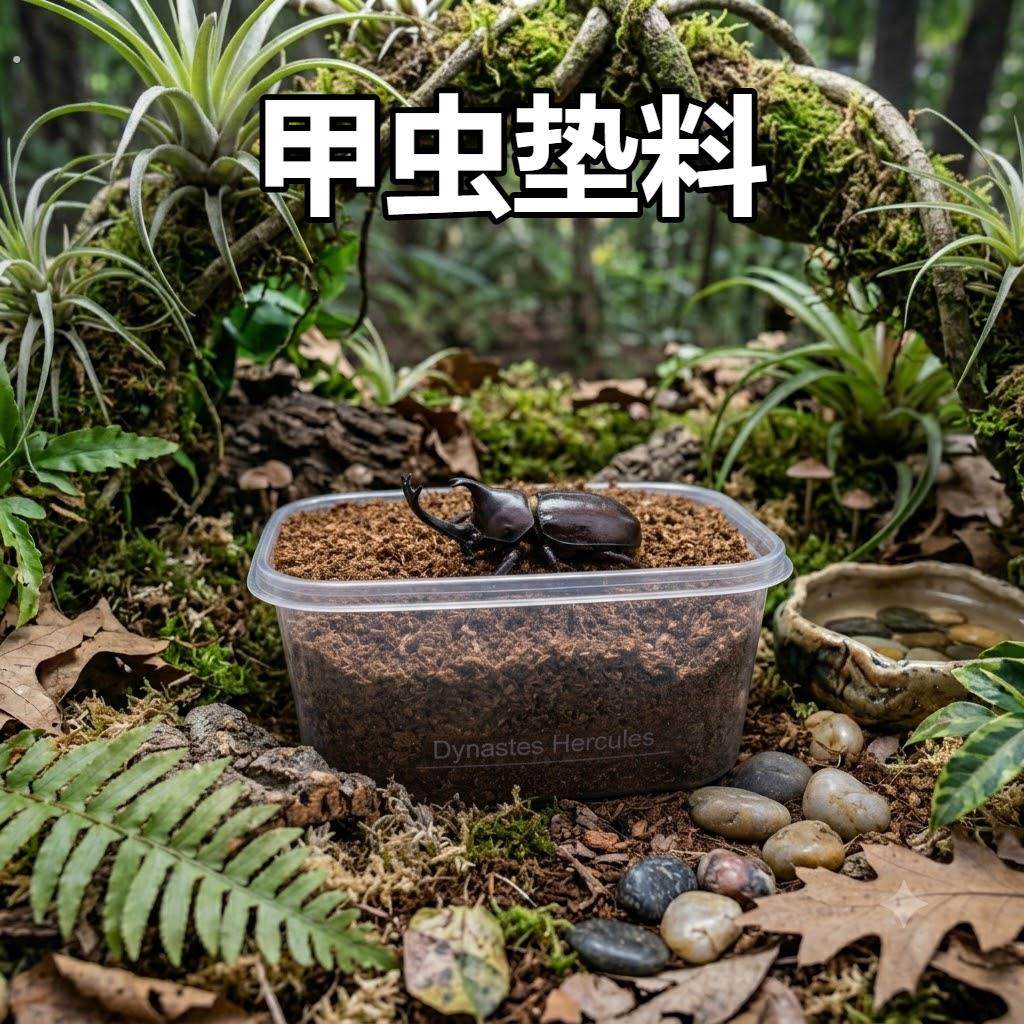 甲虫发酵木屑产房爬宠腐殖土锹甲垫材产木守宫独角仙中华大扁锹