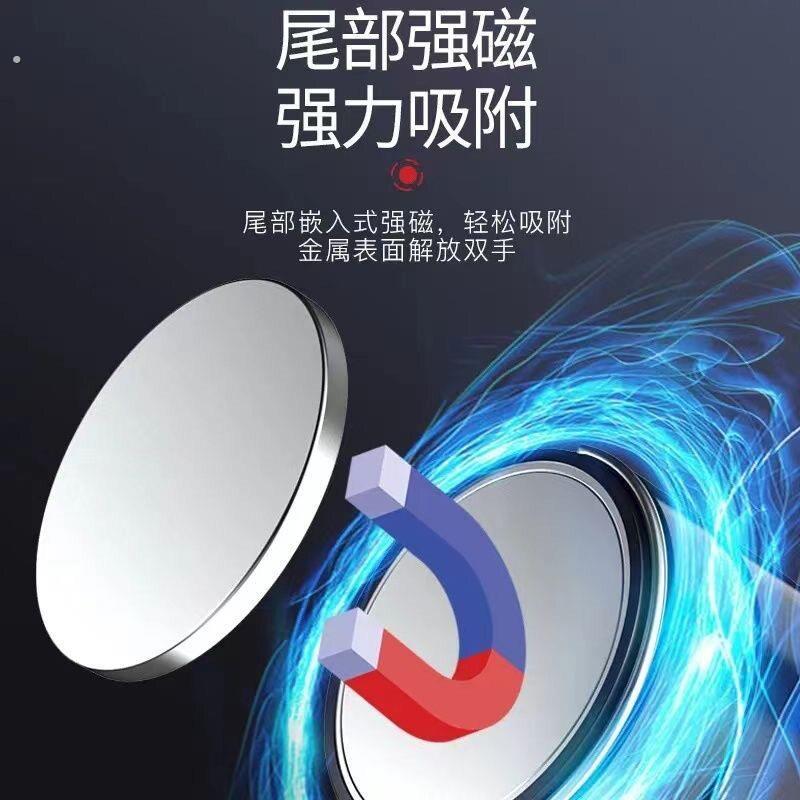 迷你小型手电筒强光远射探照灯可充电家用伸缩调焦磁吸灯
