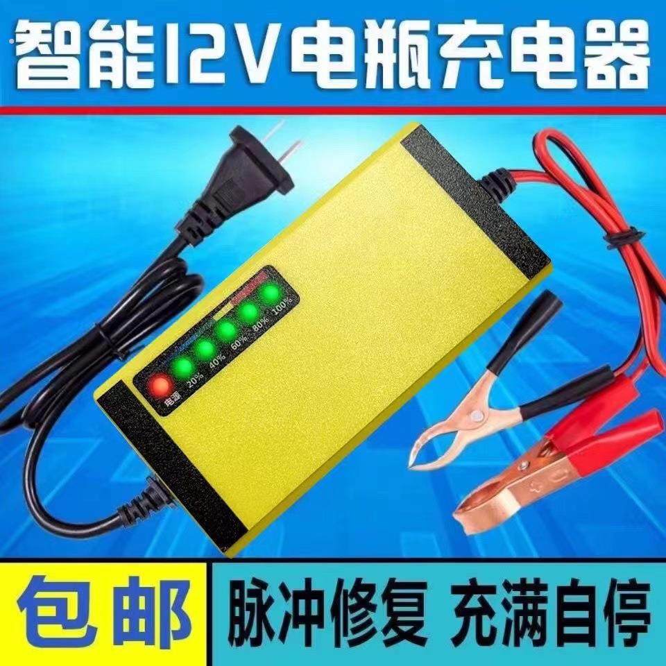 自动断电 两轮三轮电动车电动车充电器48V60V72V超级快充电车通用