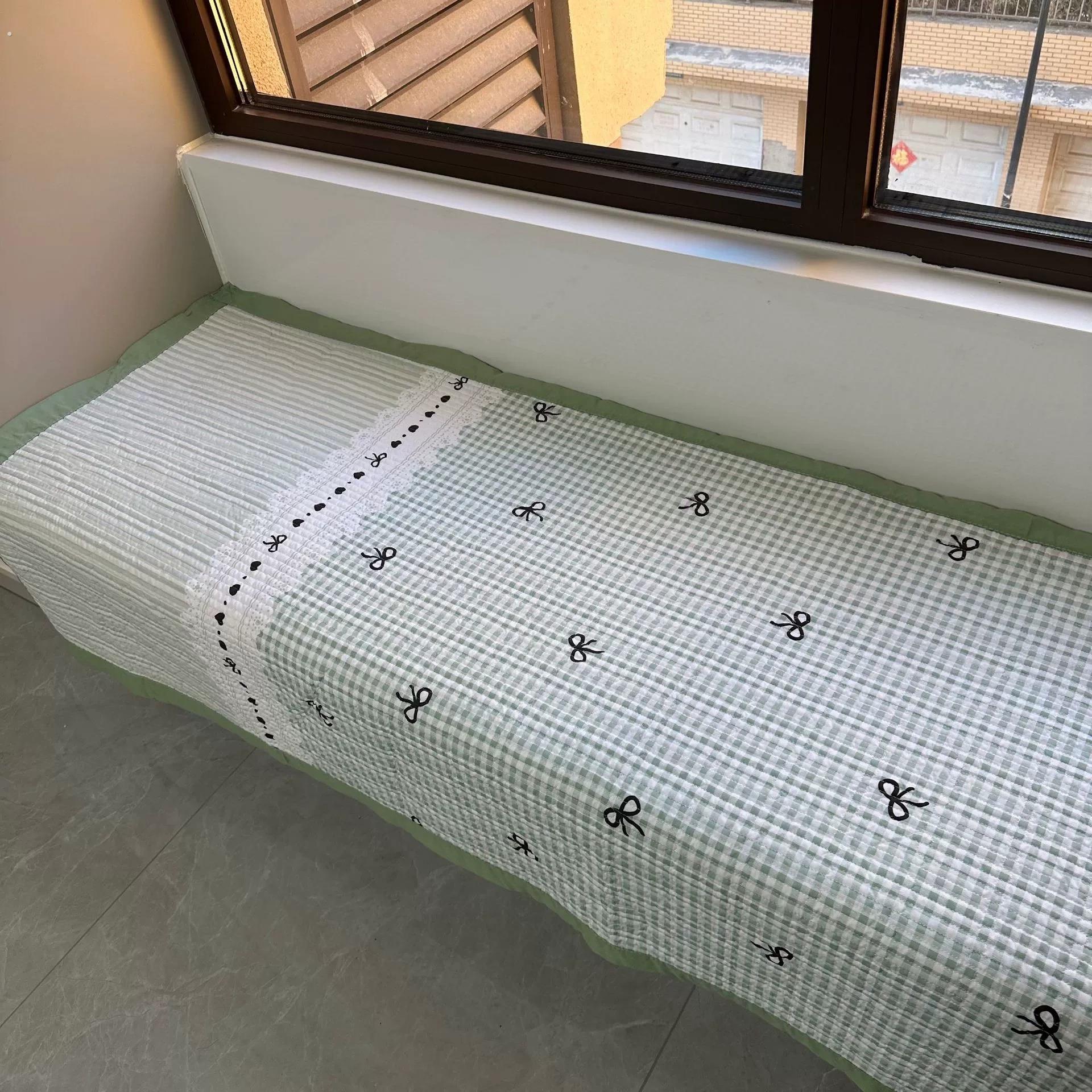 新款水洗棉质床套柔软透气学生宿舍床套90*220cm宽边床单人床