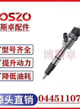 BS/0445110710喷油器总成适配4DA1发动机1100200FA171共轨喷油器