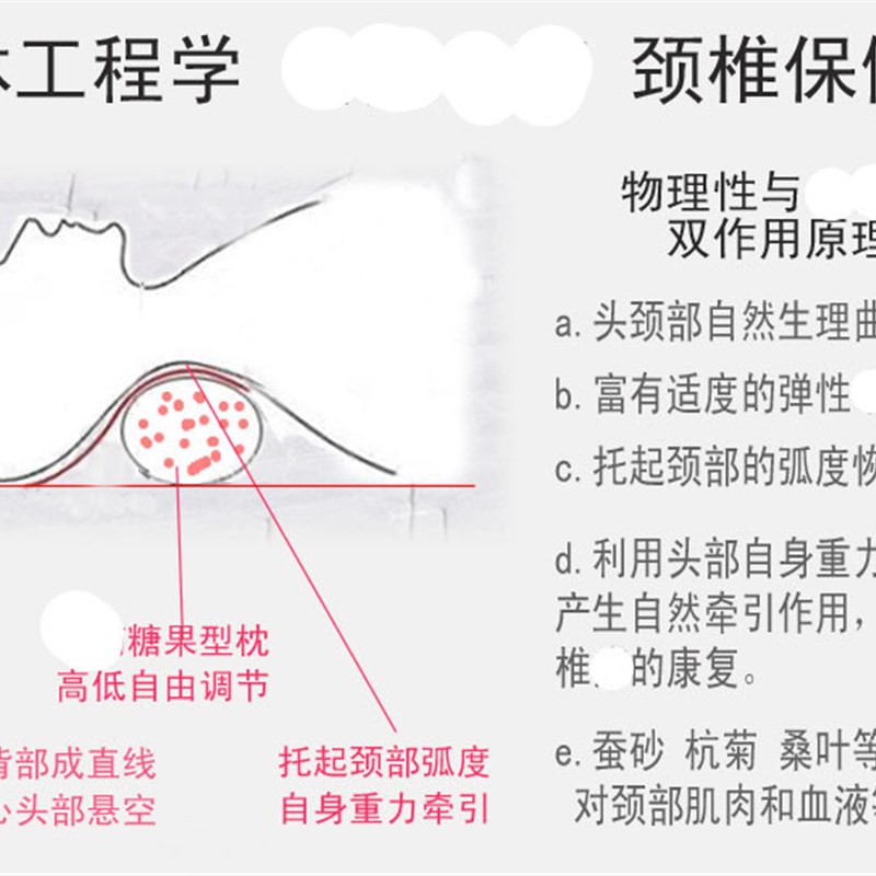 蚕沙枕头颈椎枕圆形糖果枕圆柱护颈枕圆枕头枕芯女男单人成人蚕砂