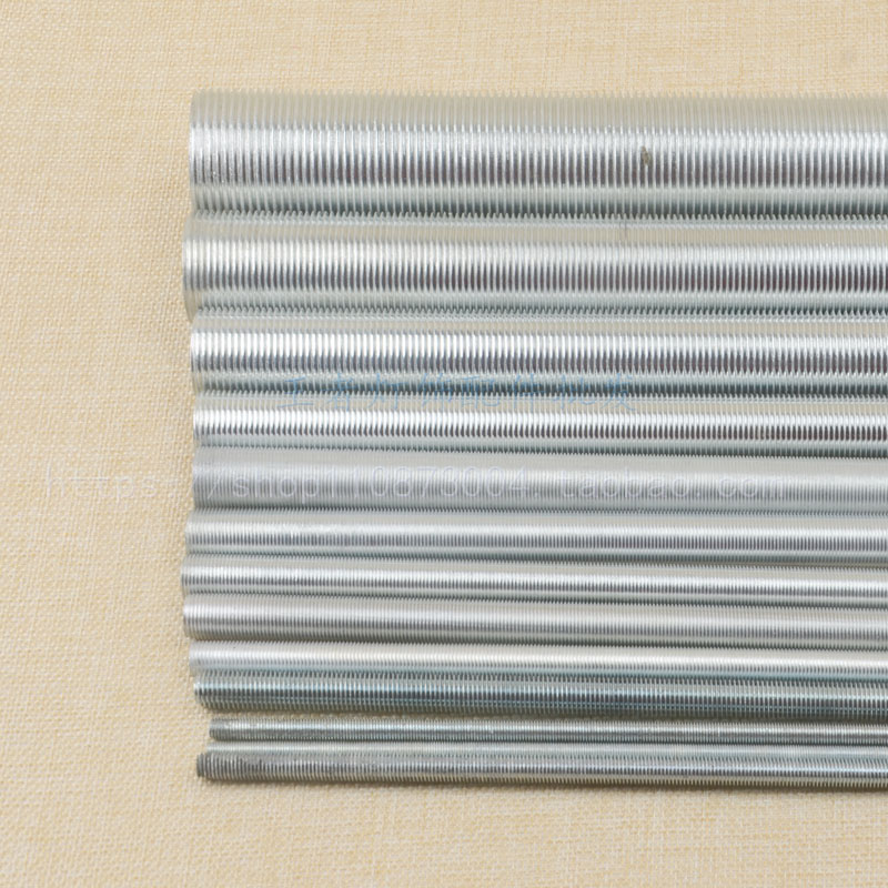 1米长空心螺杆全牙丝杆M6M8M1012M14M16M20M25M32牙管灯饰连接管