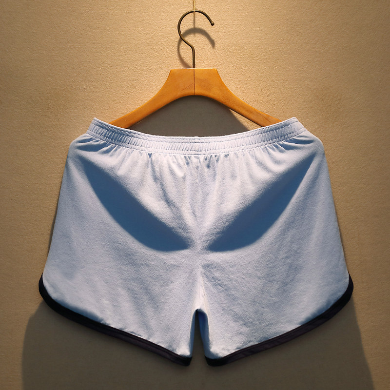 2条纯棉男士内裤平角裤宽松阿罗裤青年舒适男生四角裤家居短裤头,女士内衣/男士内衣/家居服,男阿罗裤,淘宝优惠券,粉丝福利购,淘宝优惠卷