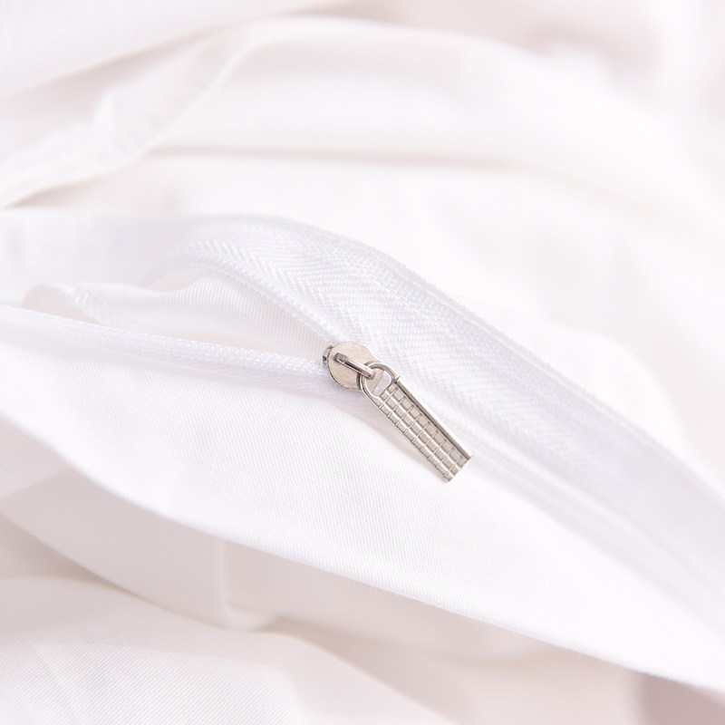 全棉被套单件被罩纯棉单1.5x2.0米2.3米双人酒店白色被单1.8x2.2m