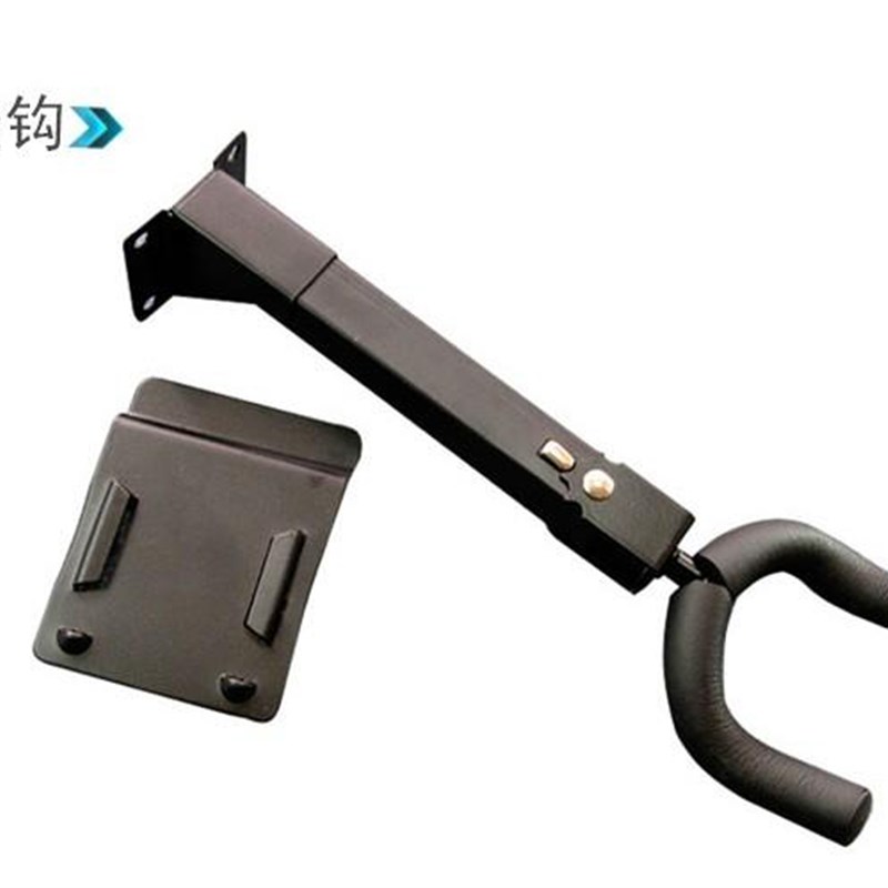 可旋转乐器金属长挂钩 提琴贝斯墙壁吊钩琴行吉他挂架支架 附槽板