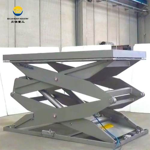 小剪叉升降台镀锌固定式液压升降平台1吨举升机吨剪刀式升降机