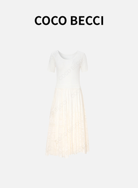 COCO BECCI 【仙本那】夏季新款显瘦百搭连衣裙YT25JSU720001