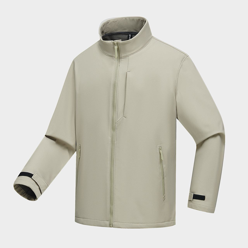 Artsdon/阿仕顿2025年春秋季男士新款户外防风防水立领软壳冲锋衣