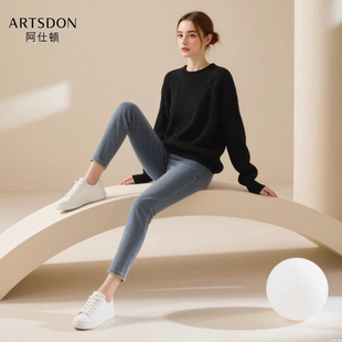 Artsdon阿仕顿2026秋冬女士柔软针织毛衣
