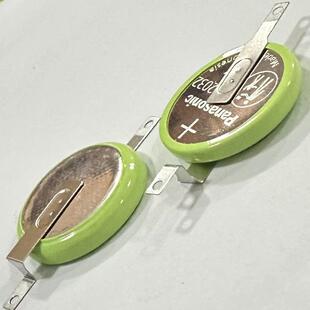 适用日本BR2032 带焊脚纽扣耐高温3V锂电池8920 FAN