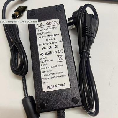 智云新品CX100补光灯100W24V4A专用充电源适配器直播摄影棚室补光