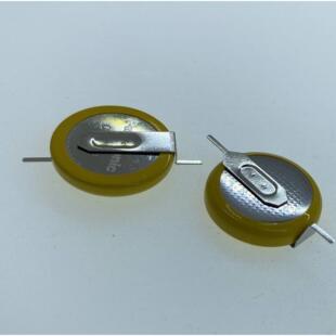 3V纽扣电池180度贴片带焊脚7117 F2N适用纽扣电池CR1632 1632