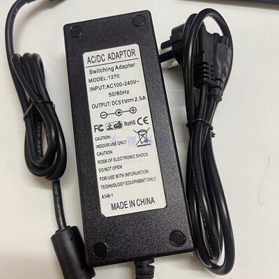110V220V转48V51V52V53.5V54V0.81A1.25A2A2.4A2.5A3A 电源适配器