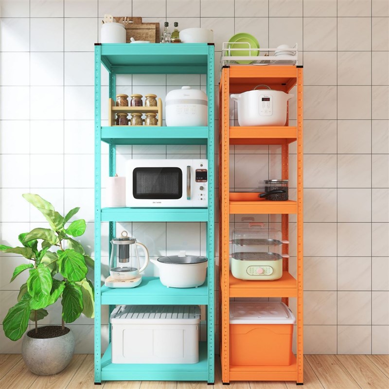 峰阳货架卧室架子家用厨房防x尘多层微波炉烤箱落地桌面简约置物