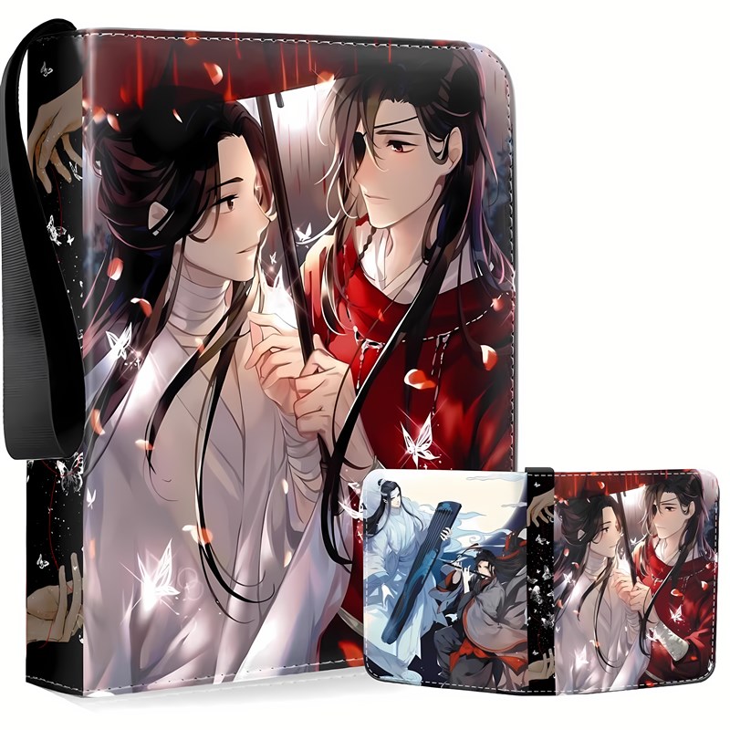 天官赐福卡册高h颜值九宫格卡片收藏册皮质小卡包a4卡牌收藏册活