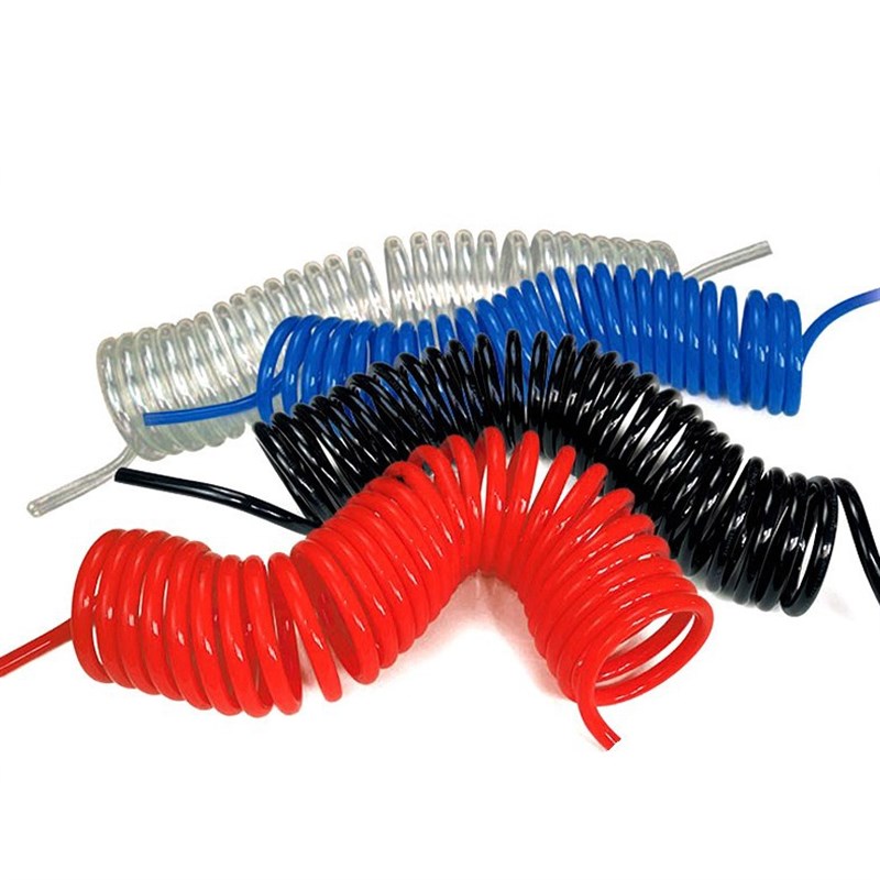 PU18/2f0h气动弹簧管空压机气泵管软管伸缩风管螺旋快速接头气线