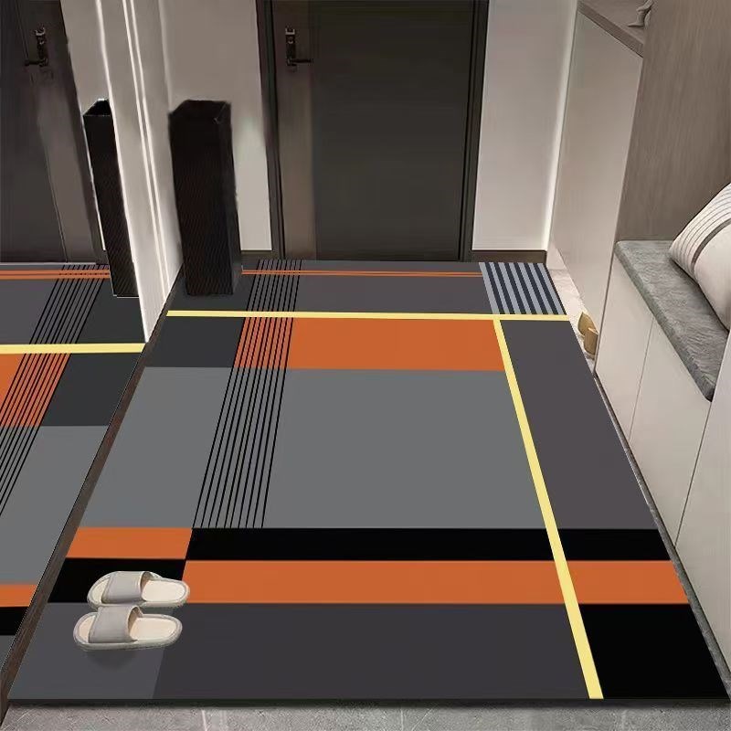 硅藻泥可裁剪地垫入户门垫进x门除尘防滑吸水脚垫浴室厕所门口定