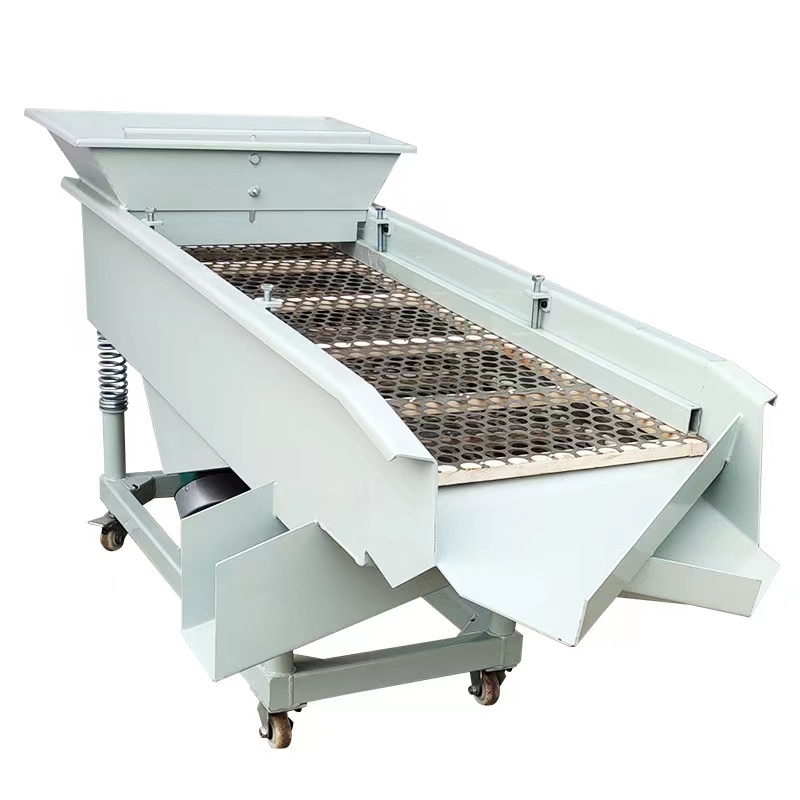 直线振动筛选机震动分选机小型全自动塑料颗粒谷物Y杂质分离设备