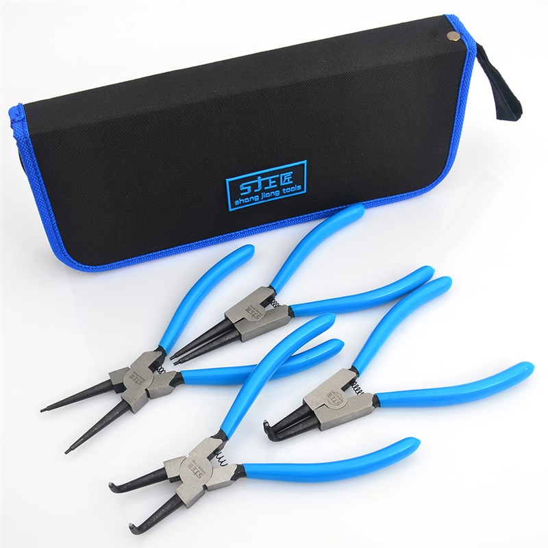 上匠挡圈钳多功能卡环钳卡黄钳内外撑外直内直/外弯/Y内弯卡簧钳