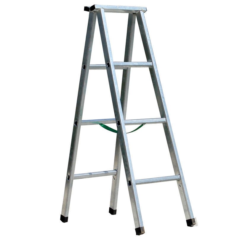 梯子家用加厚人字梯包邮铁管折叠梯工程梯2米N3米室内移动楼梯便