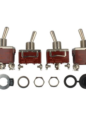 拨动电源开关切换钮子摇臂杆2/3档4/6脚螺丝脚自锁复位12WmmA1321