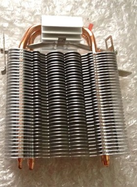 2管散热器 带铜管散热器 CPUy散热器 制冷片专用散热器 风冷散热