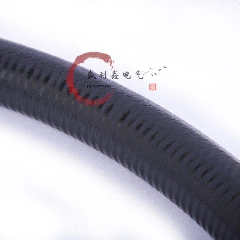 带棉绳抗拉力平包塑金属软管高强度阻燃J包塑软管R耐压耐磨防水防