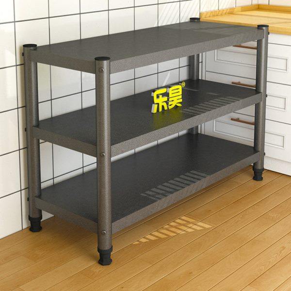 乐昊厨房置物架多功能家用落地多层收纳架微波炉橱柜碗架储物货架,厨房/烹饪用具,微波炉置物架,淘宝优惠券,粉丝福利购,淘宝优惠卷